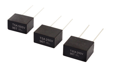 12x6x9mm 96T Series Time-Lag Radial Lead Micro Fuse